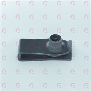 25 / PQT "U" NUT METRIC 6MM LONG THROAT