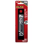 HBB-20B 20PCS LAMES SECABLES 25MM NOIRES ULTRASHARP